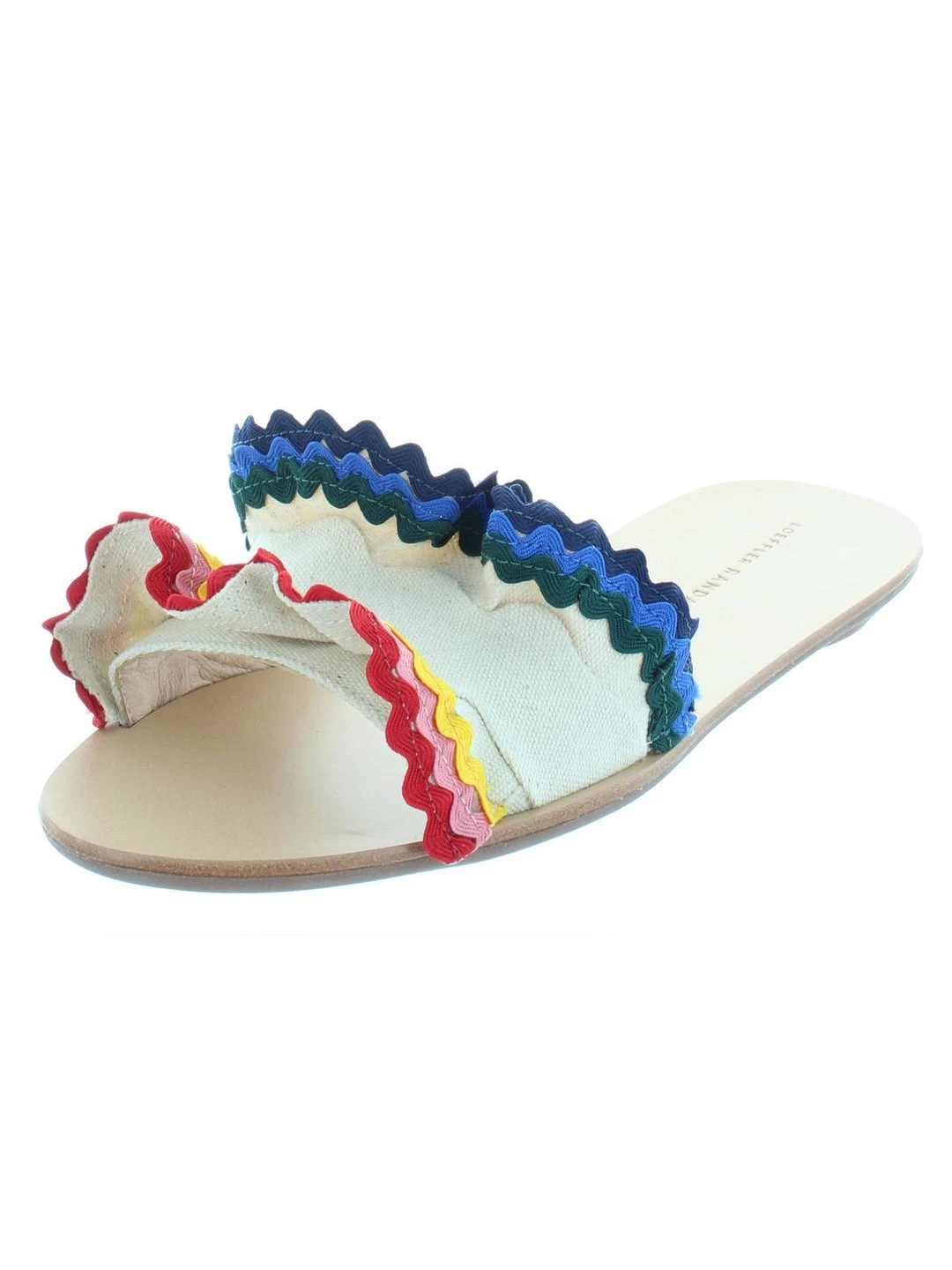 Outlet ๐ Loeffler Randall Birdie ๐ฉ Womens Multi-Color Casual Flat ๐ฉด Sandals ๐ 3 Outlet ๐ Loeffler Randall Birdie ๐ฉ Womens Multi-Color Casual Flat ๐ฉด Sandals ๐