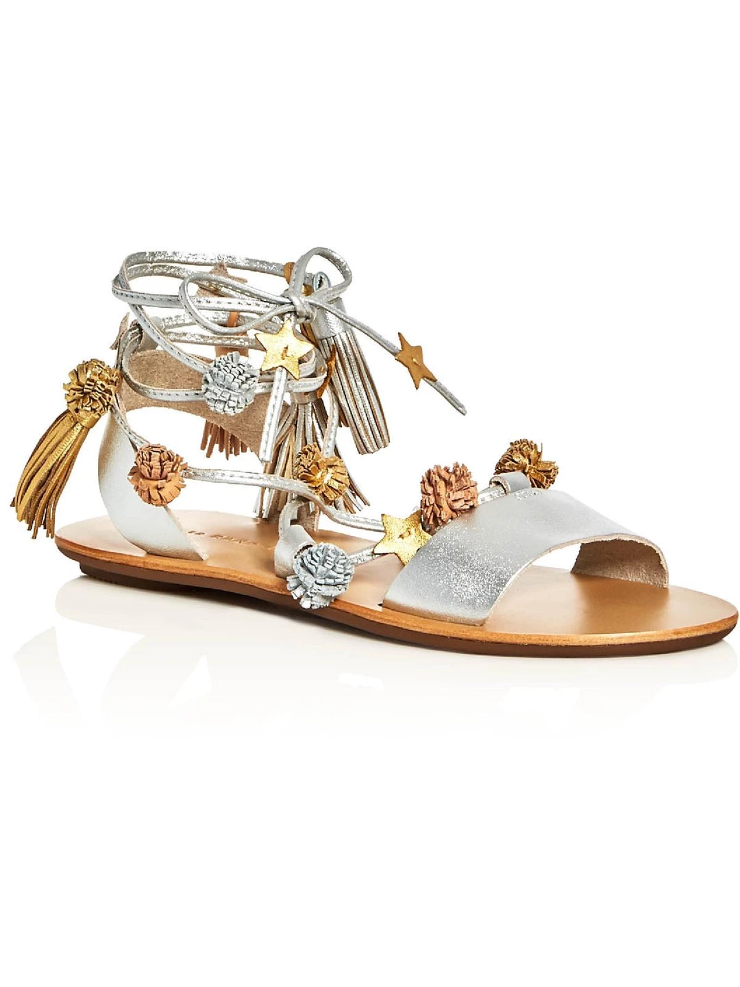 Deals ๐ Loeffler Randall Suze ๐ฉ Womens Metallic Strappy Ankle Strap ๐ 3 Deals ๐ Loeffler Randall Suze ๐ฉ Womens Metallic Strappy Ankle Strap ๐