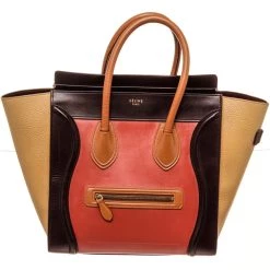 Flash Sale ❤️ Celine Multicolor Leather Phantom Luggage Satchel Bag - 👩 women 😍