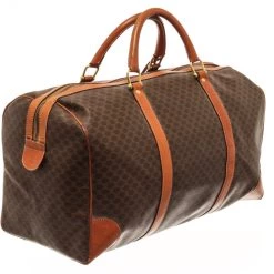 Budget 👍 Celine Brown Macadam Pattern Logo Embossed Big Boston Bag - 👩 women ⌛ -BELLA ZOE Sales 6dd24f3e6aad48dca5c47b31a6133541 1080x