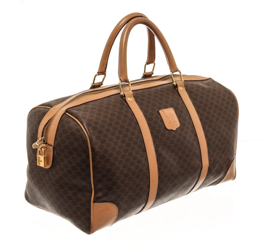 Deals โค๏ธ Celine Macadam Pattern Logo Embossed Big Boston Bag Brown - ๐ฉ women ๐ 4 Deals โค๏ธ Celine Macadam Pattern Logo Embossed Big Boston Bag Brown - ๐ฉ women ๐ - Image 2