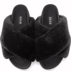New 🤩 Roam Mini Cloud Slippers in Black - 👩 women 👍
