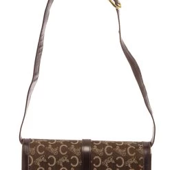 Hot Sale β Celine Brown Canvas C Macadam Shoulder Bag - π© women π₯